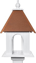 Paradise Birdhouses Dogwood Bird Feeder, Hammered Copper