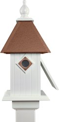 Paradise Birdhouses Cathedral Bird House, Hammered Copper