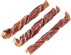 Bones & Chews Beef Gullet Springs 7-8" Dog Treats, 3 count