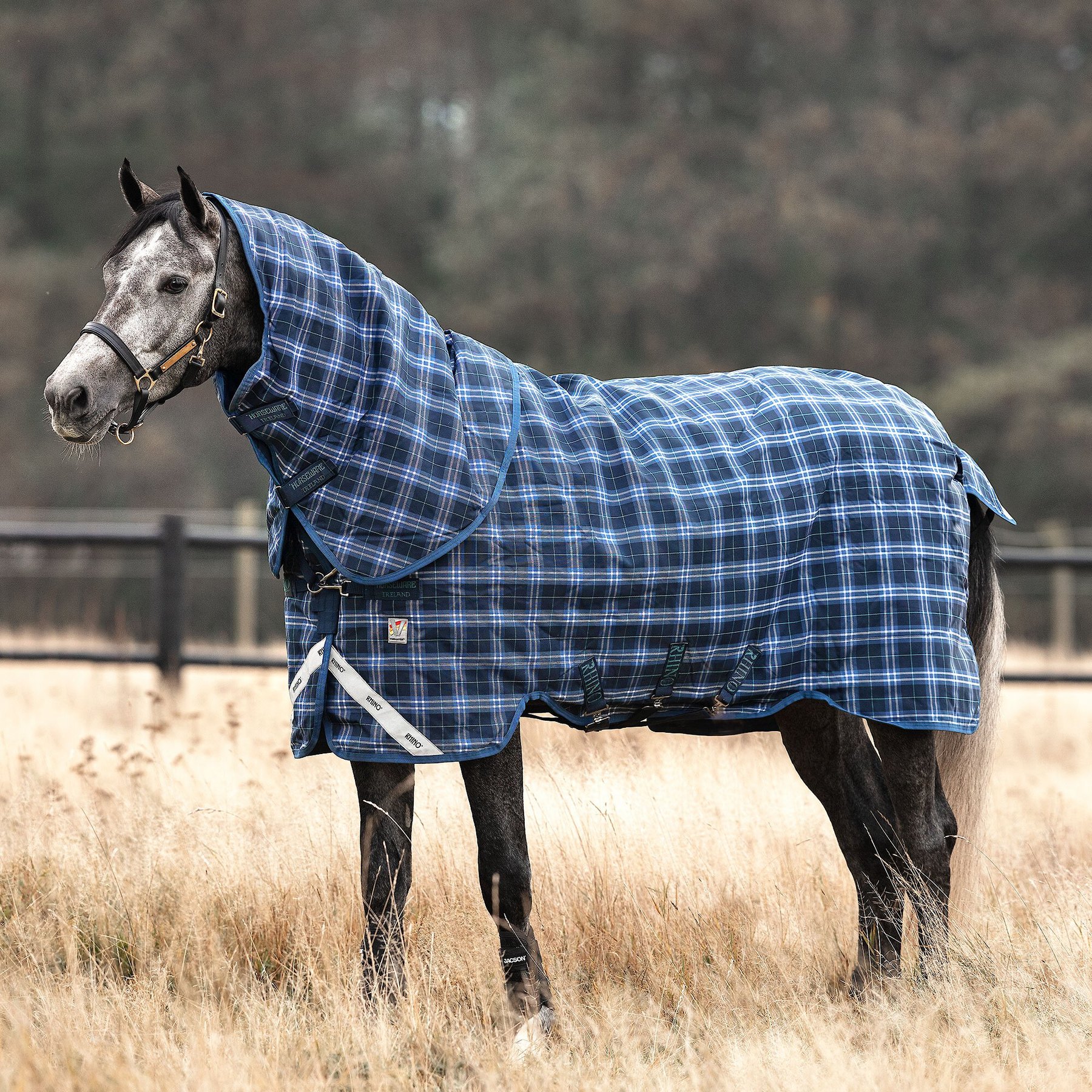 Horseware Ireland Rhino Plus Vari-Layer Mediumweight Horse Turnout, 75-in