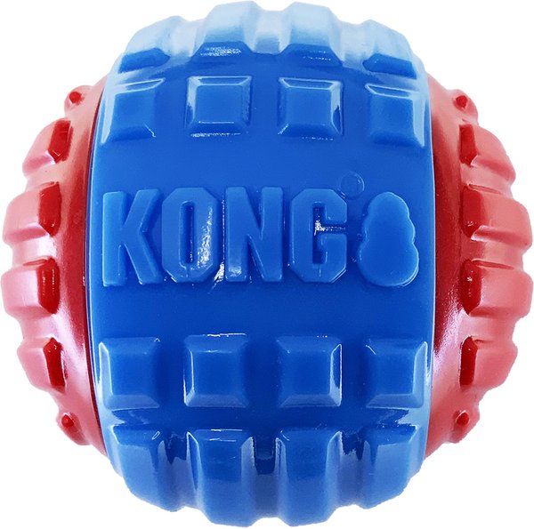 KONG CoreStrength Rattlez Ball Dog Toy, Large slide 1 of 4