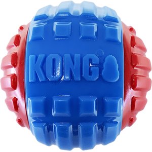 KONG CoreStrength Rattlez Ball Dog Toy, Large