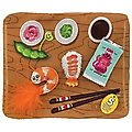 KONG Pull-A-Partz Sushi Catnip Cat Toys, 5 count