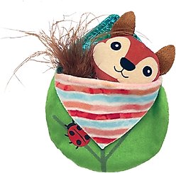 KONG Pull-A-Partz Tuck 2 in 1 Catnip Cat Toy