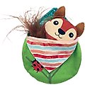 KONG Pull-A-Partz Tuck 2 in 1 Catnip Cat Toy