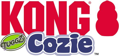 Show full view: KONG Cozie Tuggz Frog Dog Toy, Small/Medium slide 3 of 4