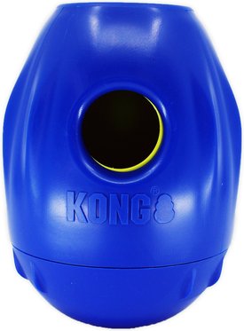 KONG Puppy Blue MEDIUM - Dog Teething Chew Toy & Treat Dispenser 1 ct