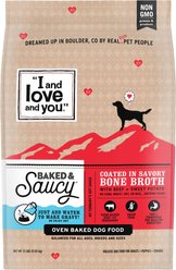 I and Love and You Baked and Saucy Beef and Sweet Potatoes Dry Dog Food, 21-lb bag