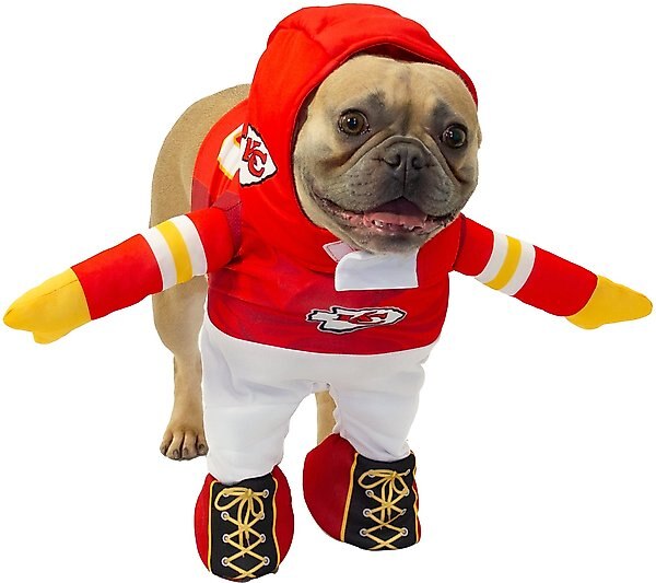 Modern Hero NFL Running Dog Costume, Kansas City Chiefs, Large slide 1 of 3