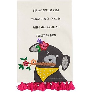 Mud Pie Funny Kraft Therapist Dog Plaque