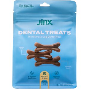 Jinx Small Dental Dog Treats, 13 count