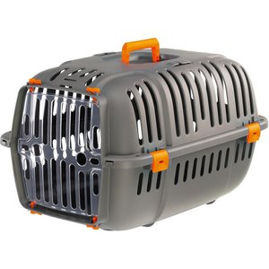 Ferplast Jet Value Cat & Dog Carrier, Orange, X-Small