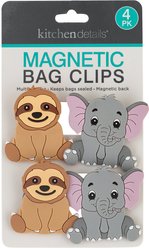 Kitchen Details 4 Pack Magnetic Multi Purpose Assorted Animals Clips, 4 count slide 2 of 9