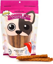 Bark Bistro Company Chicken Slobber Stix Dog Jerky Treats, 8-oz pouch