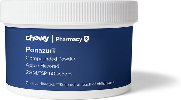Ponazuril Compounded Powder Apple Flavored for Horses, 2-GM/TSP, 60 scoops slide 1 of 1