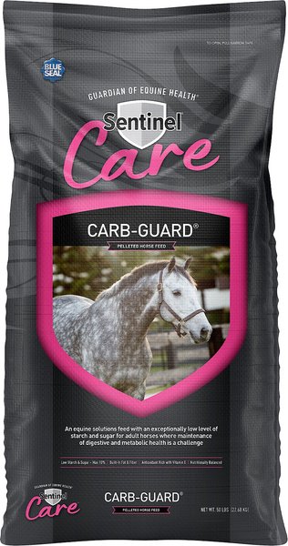Blue Seal Sentinel Care Carb-Guard Horse Food, 50-lb bag slide 1 of 6