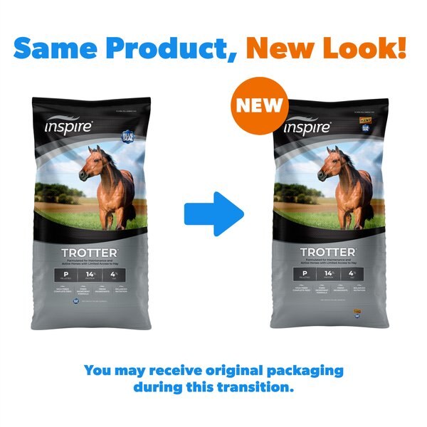 Kent / Blue Seal Inspire Trotter Horse Feed, 50-lb bag