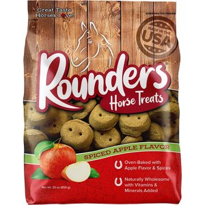 Blue Seal Rounders Spiced Apple Flavor Horse Treats, 30-oz bag