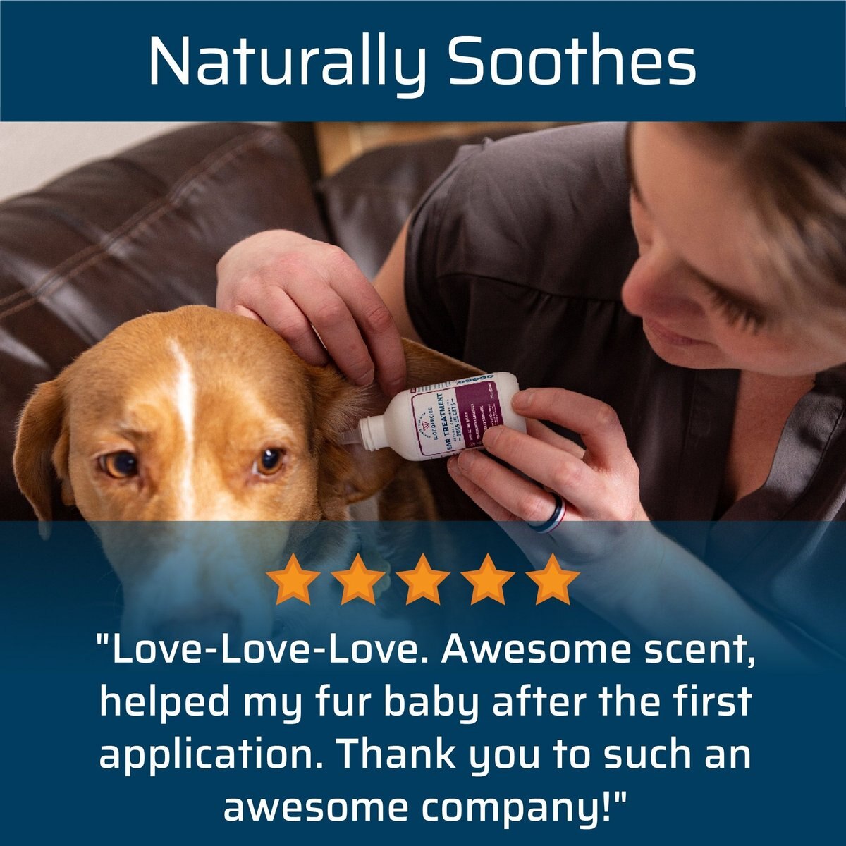 WONDERCIDE Dog & Cat Ear Treatment, 2oz bottle