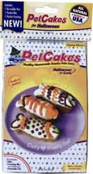 PetCakes Halloween Cheese Flavored Cake Kit Cat Treats, 5-oz bag
