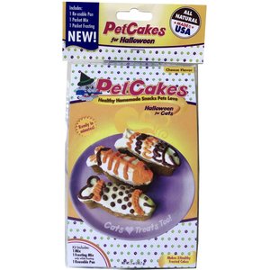 PetCakes Halloween Cheese Flavored Cake Kit Cat Treats, 5-oz bag