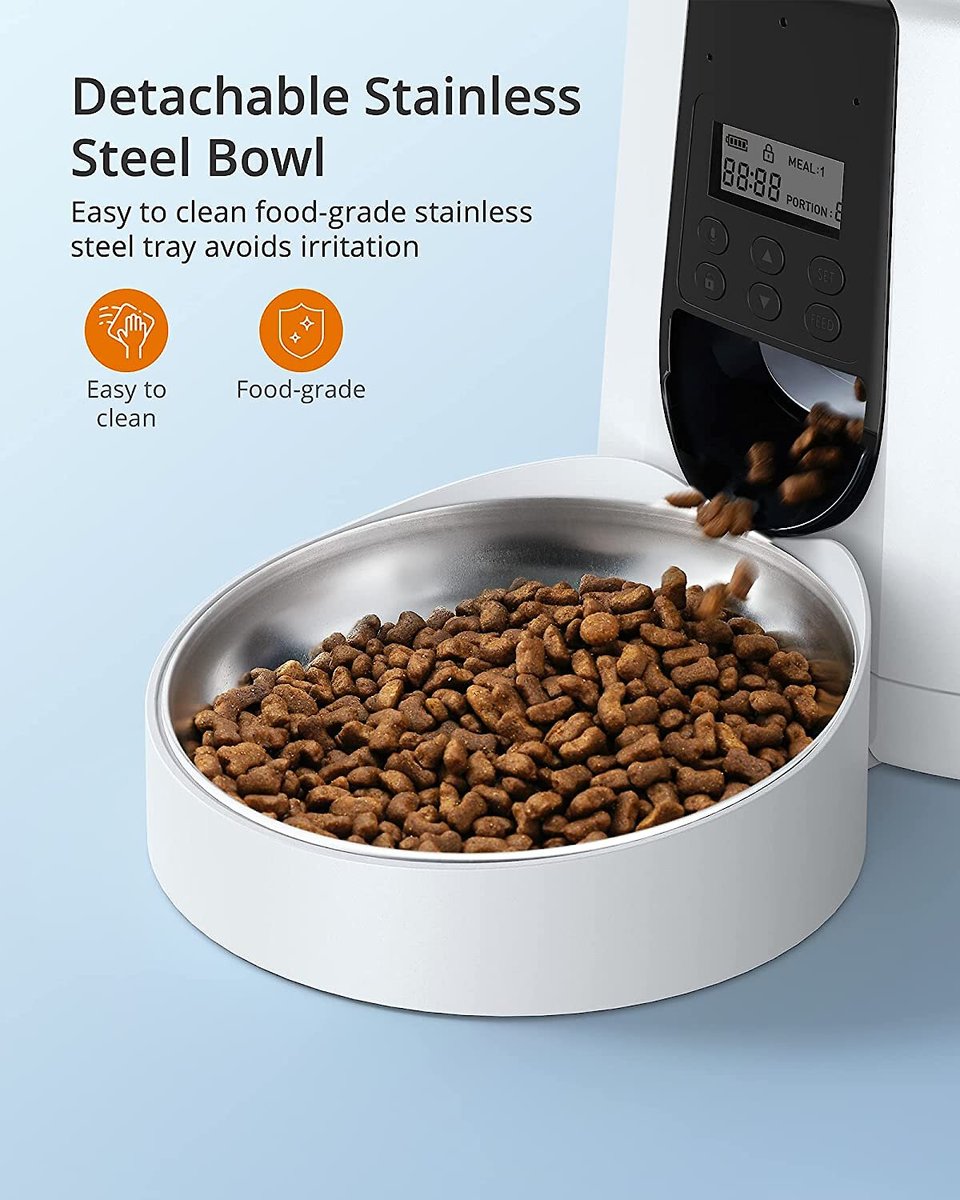 LENSOUL Automatic Dog & Cat Feeder