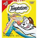 Temptations Creamy Puree Salmon, Chicken & Tuna Variety Pack Lickable Cat Treats, 0.42-oz pouch, 24 count