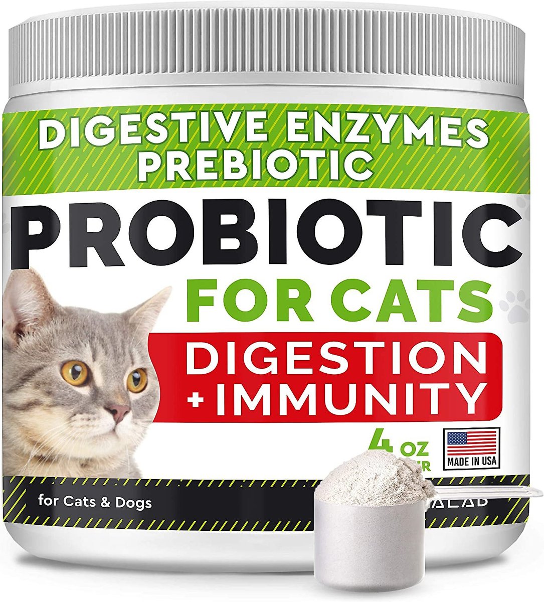 Probiotic powder for clearance cats