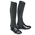 Tredstep Ireland Original Suede Half Chaps, Black, 12/15