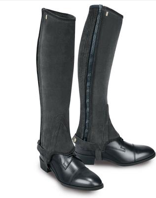 Demi-chaps Noirs Tredstep 15/15 - Occasion - équitation