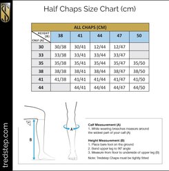 Tredstep Ireland Medici Air Half Chaps, Black, 13/17 slide 2 of 3
