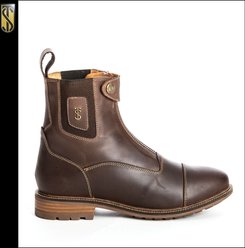 Tredstep Ireland Spirit 2 Front Zip Short Country Boots, Mahogany, 6.5 -7  slide 2 of 4