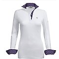 Tredstep Ireland Symphony Paris Ls Competition Shirt, Blue Ribbon, X-Small