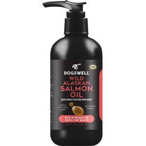 Dogswell Wild Alaskan Salmon Oil Dog Supplement, 8-oz bottle