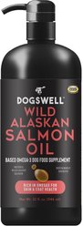 Dogswell Wild Alaskan Salmon Oil Dog Supplement, 32-oz bottle