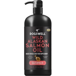 Dogswell Wild Alaskan Salmon Oil Dog Supplement, 32-oz bottle