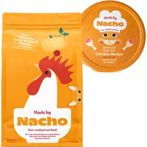 Made by Nacho Cage Free Shredded Chicken Recipe with Homestyle Bone Broth Grain-Free Wet Cat Food