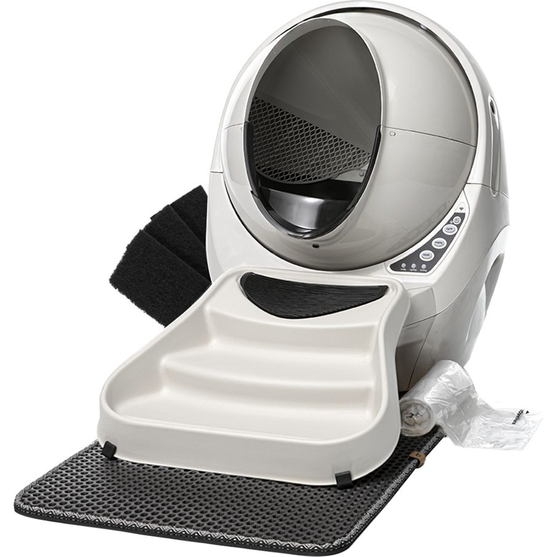 Litter-Robot 3 Core Bundle by Whisker (Beige) - Self-Cleaning Cat Litter Box