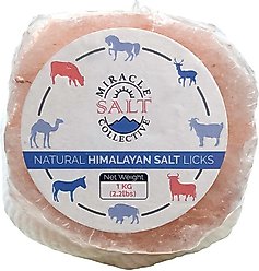 Miracle Salt Collective Natural Himalayan Salt Lick, 2-lb block