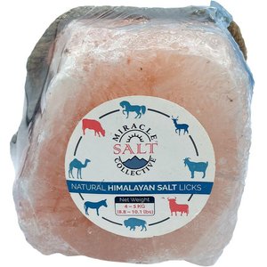 Miracle Salt Collective Natural Himalayan Salt Lick, 10-lb block