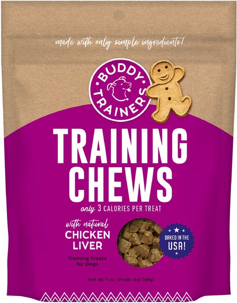 Buddy Biscuits Trainers Training Chews with Chicken Liver Dog Treats, 7-oz bag slide 1 of 7