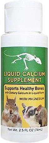 Exotic Nutrition Liquid Calcium Small Pet Supplement, 2-oz bottle slide 1 of 2