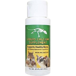 Exotic Nutrition Liquid Calcium Small Pet Supplement, 2-oz bottle