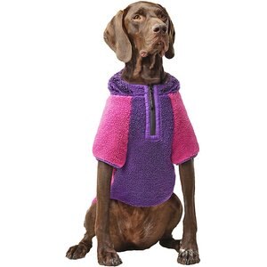 Canada Pooch Cool Factor Dog Hoodie, Pink/Purple, 18