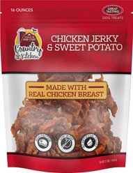 Country Kitchen Chicken & Sweet Potato Jerky Wrap Dog Treats, 16-oz bag