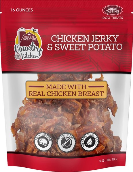 Trader joe's chicken and shop sweet potato dog treats