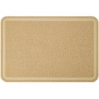 FRISCO Rectangular Cat Litter Mat, Beige, Large 