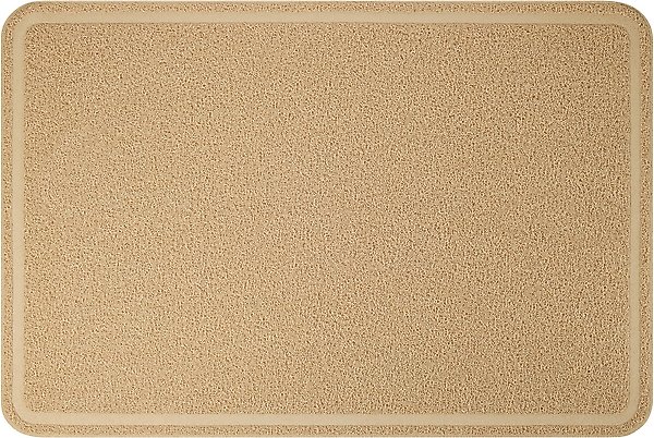 Frisco Rectangular Cat Litter Mat, Beige, X-Large slide 1 of 4