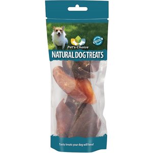 Pet's Choice Cow Hooves Dog Treats, 6 count