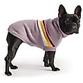 GF Pet Retro Turtleneck Dog Sweater, Lavender, Large 